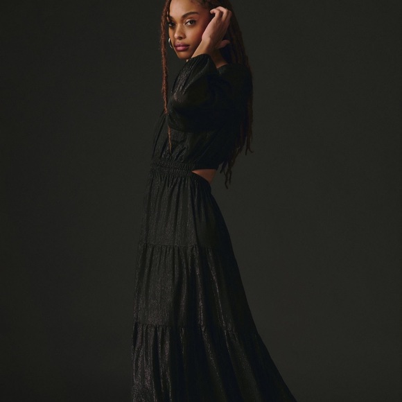 Anthropologie Moon River crewneck midi dress 👗 - Picture 2 of 6